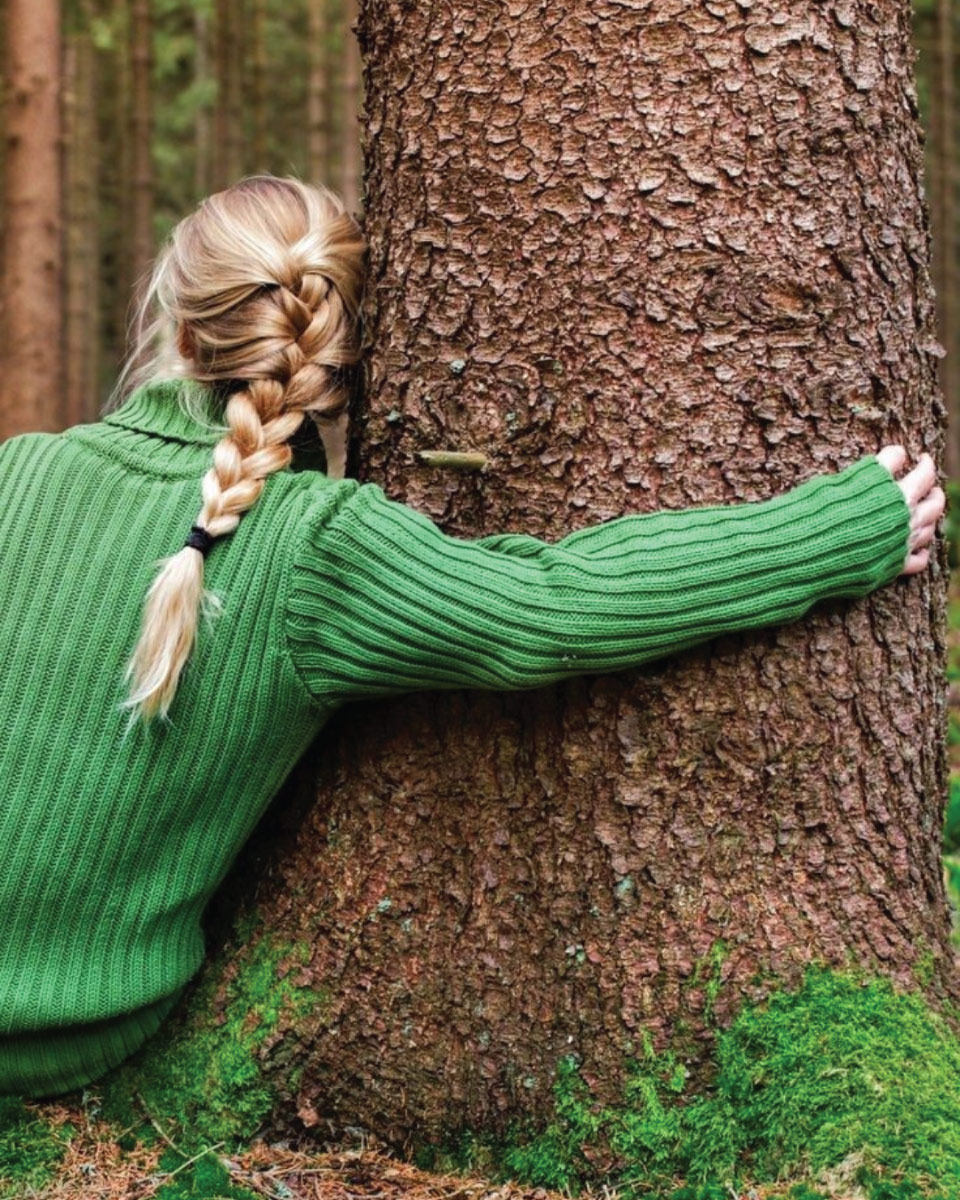 tree hugging